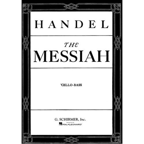 Messiah Oratorio 1741 Cello/Bass Part 