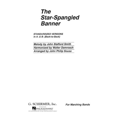 The Star Spangled Banner Mb Sc/Pts Score/Parts