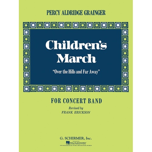 Grainger Childrens March Band (Music Score/Parts)