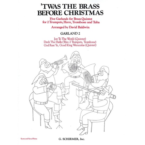 Twas Brass Before Xmas Garland 2 Book