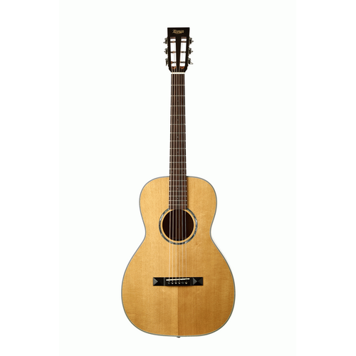 Tasman TA100P Parlour Acoustic With Hard Case