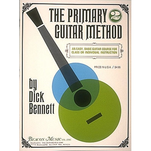 Primary Guitar Method Book 2 by Beacon Music for Guitar
