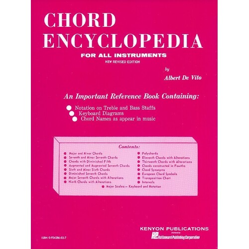 Chord Encyclopedia All Instrumental (C/R) 