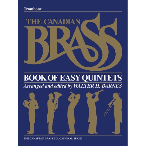 Canadian Brass Easy Quintets Trombone (Part) Book