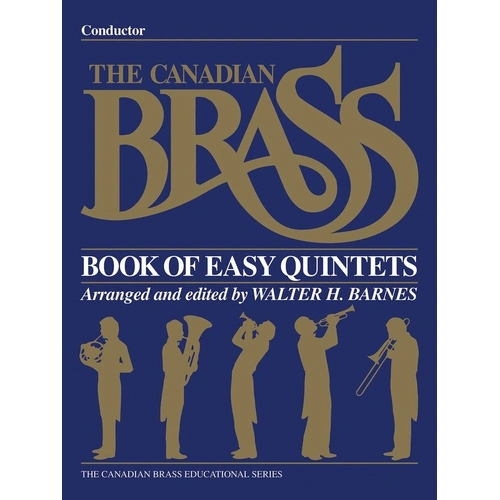 Canadian Brass Book of Easy Quintets for Brass Quintet, 44 Pages