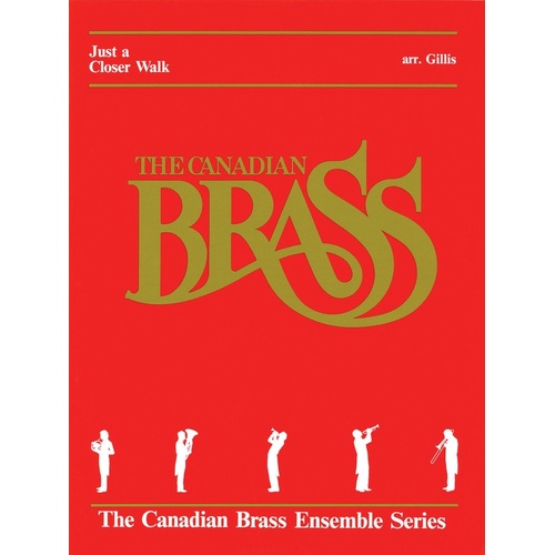 Just A Closer Walk Brass Quintet (Music Score/Parts)