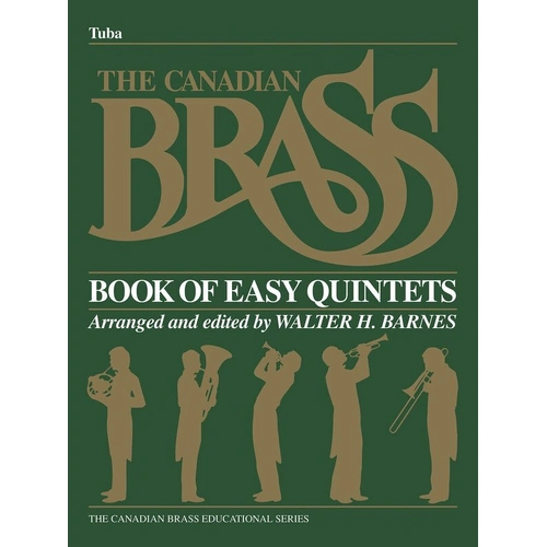 Canadian Brass Book of Beginning Quintets for Tuba - 44 Pages