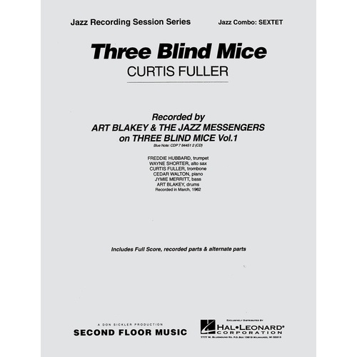 Three Blind Mice Jazz Combo Score/Parts