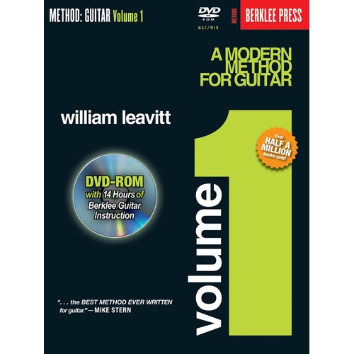 Modern Method Guitar Book 1 Book/DVD Rom (Softcover Book/DVD-ROM)