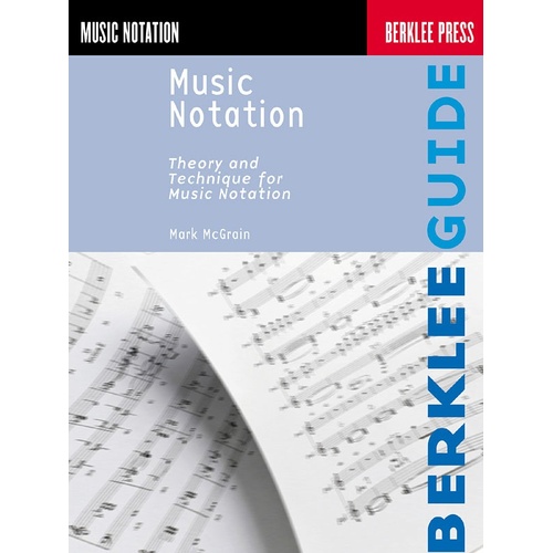 Music Notation Theory And Technique (Softcover Book)
