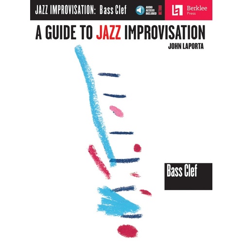 Guide To Jazz Improvisation Bass Clef Bc Book/CD (Softcover Book/CD)