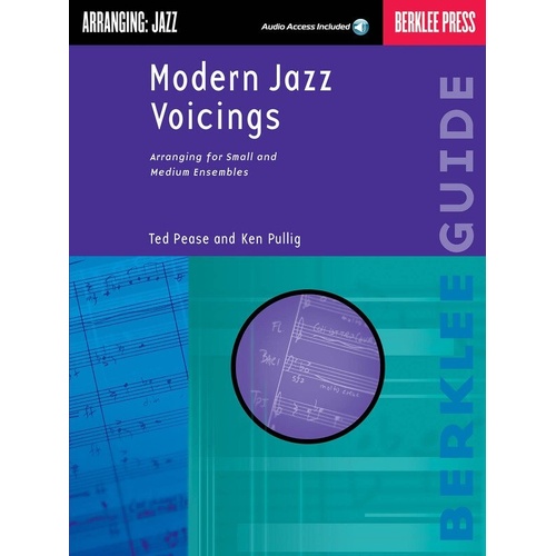 Modern Jazz Voicings Book by Berklee Press