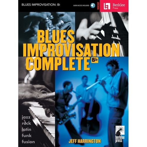 Blues Improvisation Complete B Flat Book/CD (Softcover Book/CD)