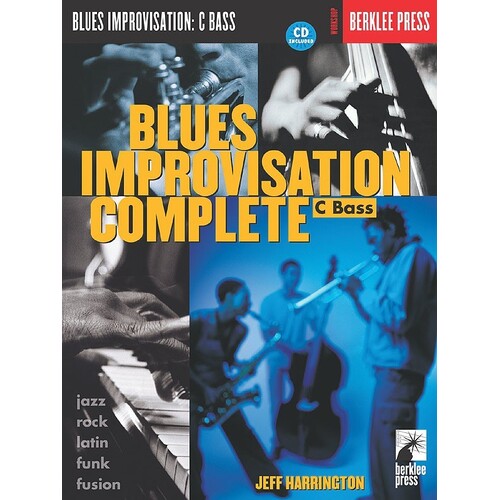 Blues Improvisation Complete C Bass Book/CD (Softcover Book/CD)