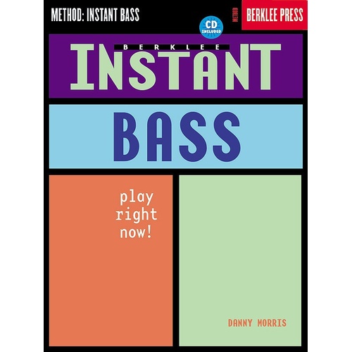 Berklee Method Instant Bass Book/CD (Softcover Book/CD)
