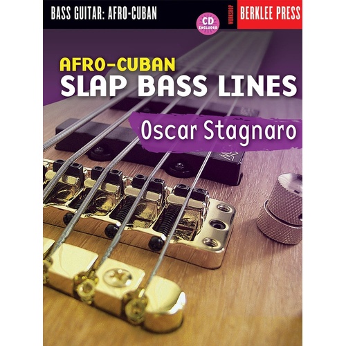 Afro Cuban Slap Bass Lines Book/CD (Softcover Book/CD)