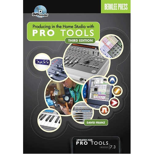 Producing In The Home Studio Pro Tools 2nd Book/CD (Softcover Book/CD)