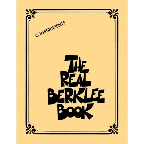 Berklee Real Book for C Instruments, 488 Pages, Over 350 Songs, Genres: Bebop, Blues, Pop, Rock, Funk, Jazz Standards, Swing