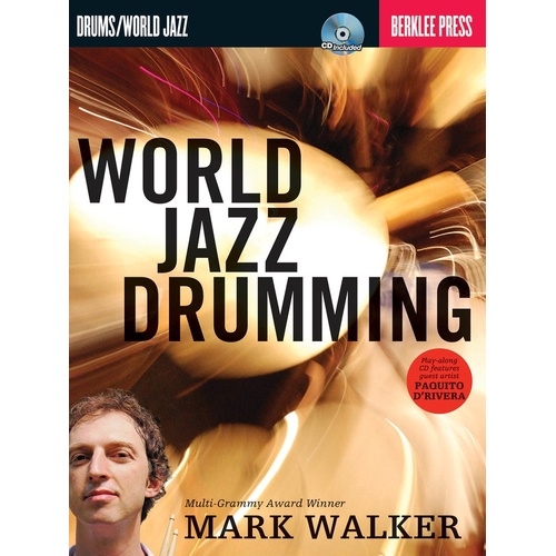 World Jazz Drumming Book/CD (Softcover Book/CD)