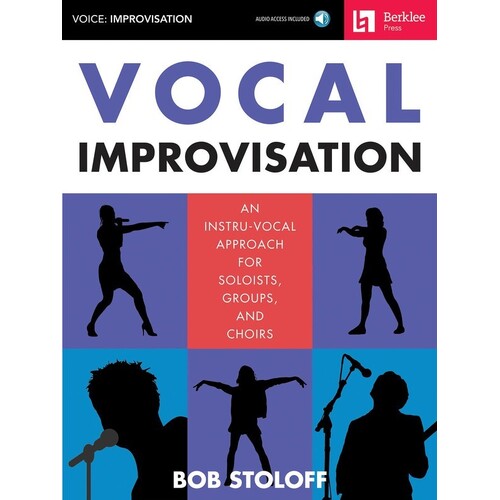 Vocal Improvisation Book/CD (Softcover Book/CD)