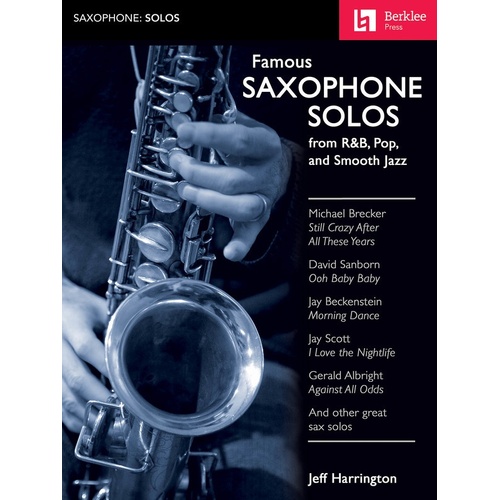 Famous Saxophone Solos (Softcover Book)