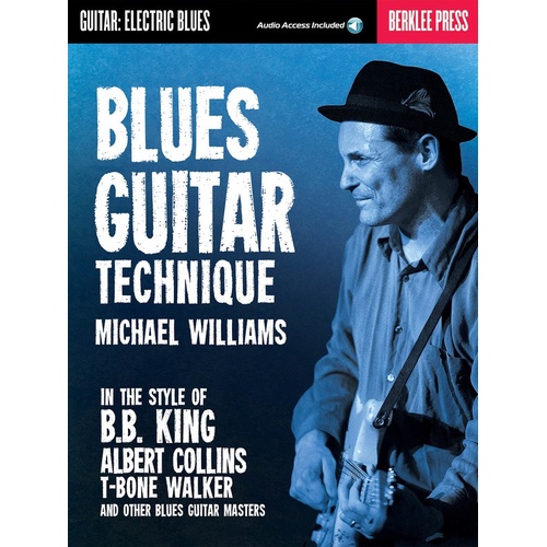 Blues Guitar Technique Book/Online Audio TAB (Softcover Book/Online Audio)
