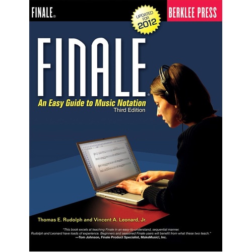 Finale An Easy Guide To Music Notation (Softcover Book)