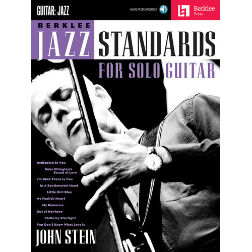 Berklee Jazz Standards For Solo Guitar Book/CD (Softcover Book/CD)