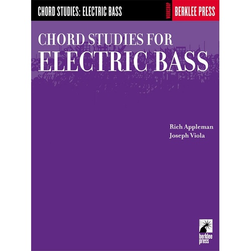 Chord Studies For Electric Bass (Softcover Book)