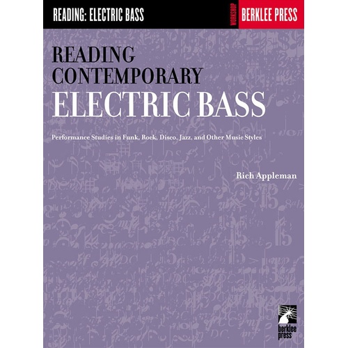 Reading Contemporary Elec Bass Rhythms (Softcover Book)