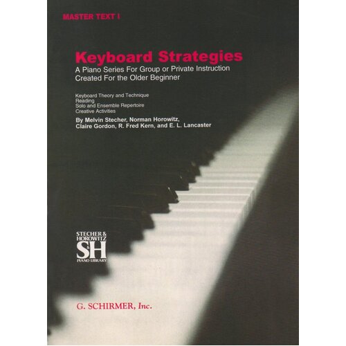 Keyboard Strategies Master Text 1 (Softcover Book)