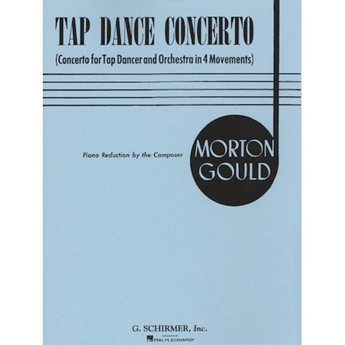 Gould - Tap Dance Concerto Piano Reduction Softcover Book (Piano)