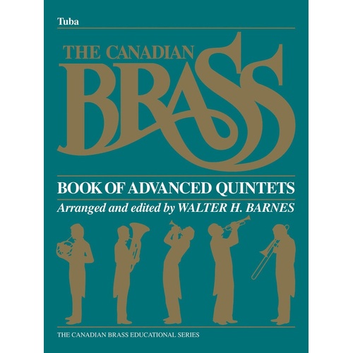 Canadian Brass Book Advanced Quintets Tuba (Part) Book