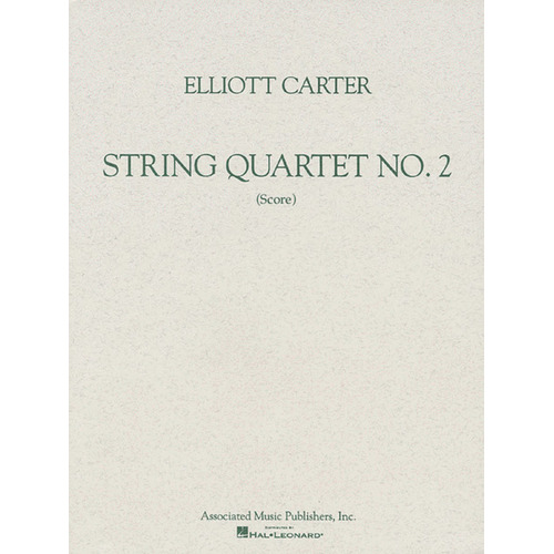Carter String Quartet N.2 Score 