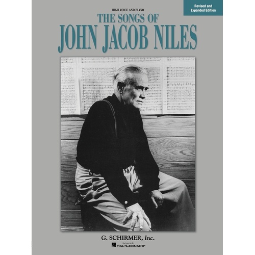Schirmer - Songs Of John Jacob Niles High Voice/Piano