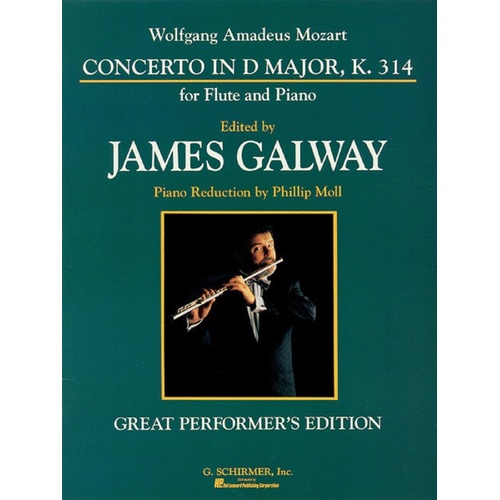 Mozart Concerto D K.314 Flute/Piano(Galway 