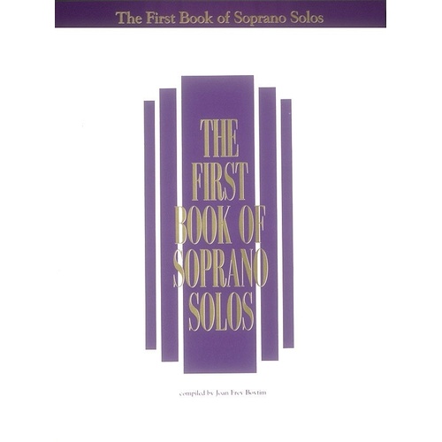 Schirmer - First Book Soprano Solos