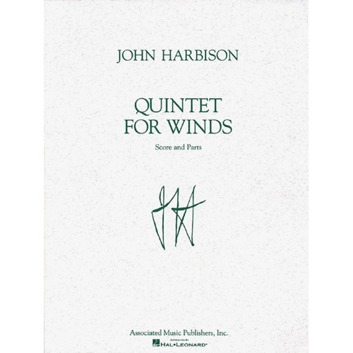Harbison - Quintet For Winds Score/Parts