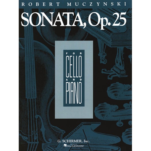 Muczynski Sonata Op 25 Cello and Piano 