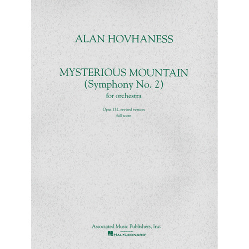 Hovhaness - Mysterious Mountain Orch Full Score