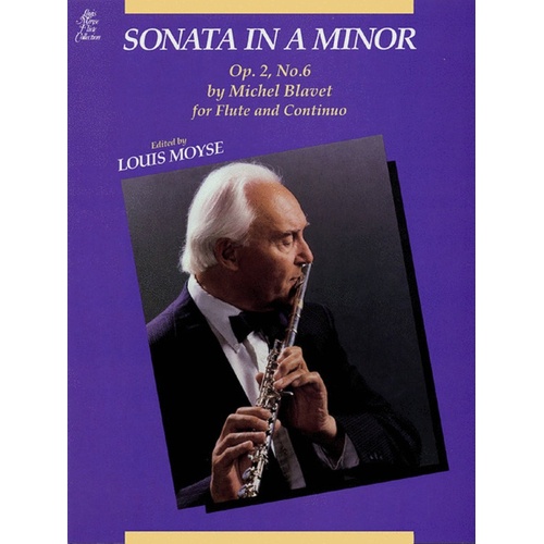 Blavet Sonata Am Op 2 No.6 Flute/Piano 