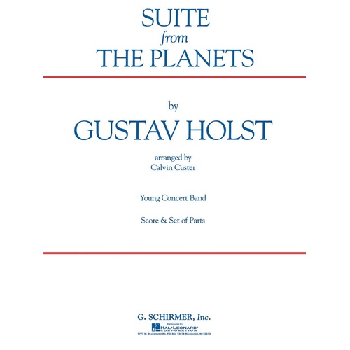 Suite From The Planets Concert Band 4-5 