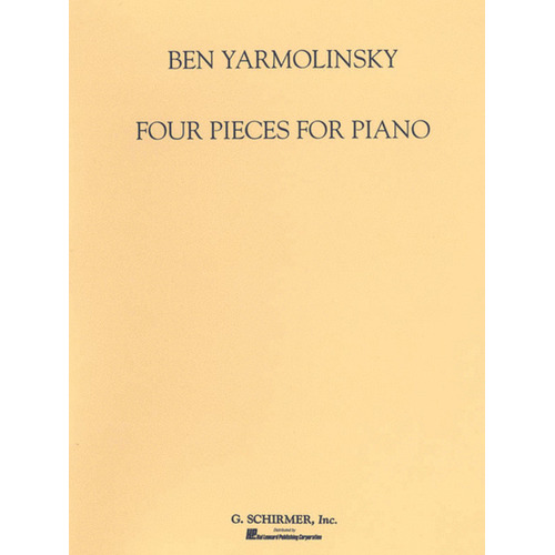 Yarmolinsky 4 Pieces For Piano 