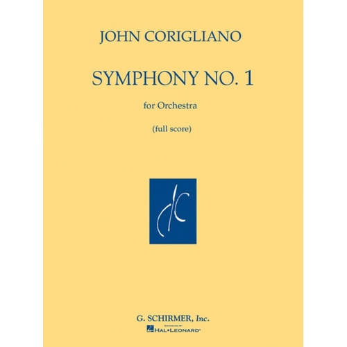 Schirmer - Corigliano - Symphony No 1 Full Score