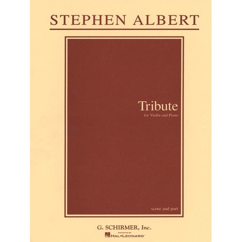 Albert Tribute Violin and Piano 
