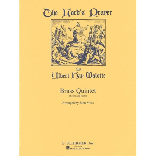 Malotte Lords Prayer Brass Quintet 
