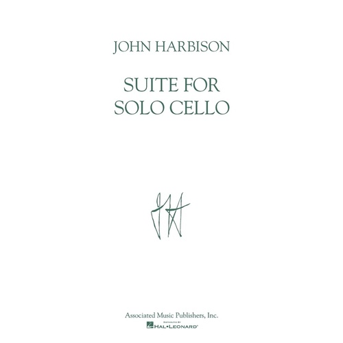 Harbison Suite For Solo Cello 