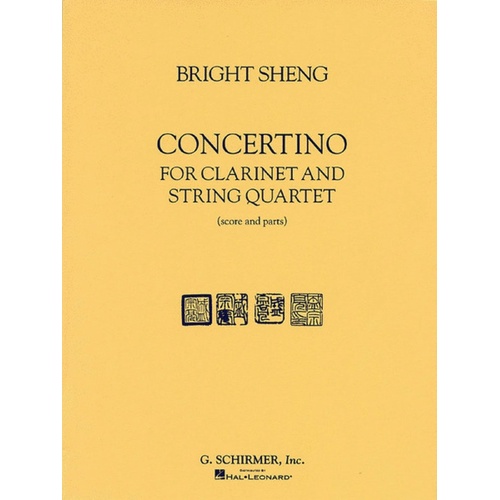 Sheng Concertino Clarinet/String Quartet 