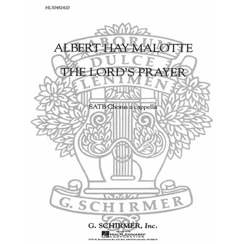 Lords Prayer SATB A Cappella (C/R)