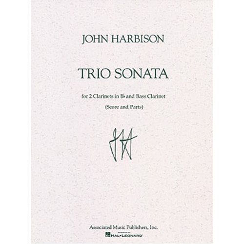 Harbison Trio Sonata Clar/Clar/Bass Clar 